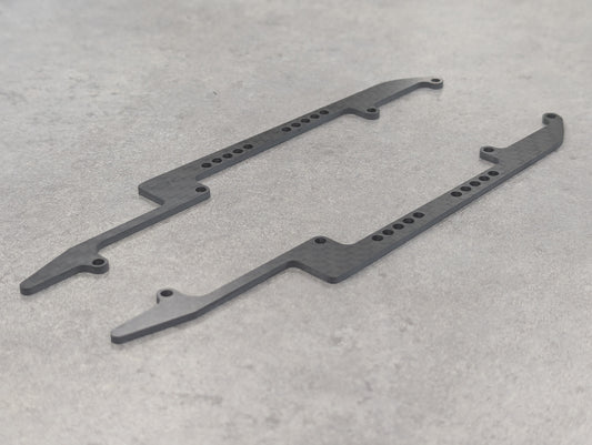 B7 - WS Fast Fox B7 Chassis Rail Carbon Inlay (Pair)