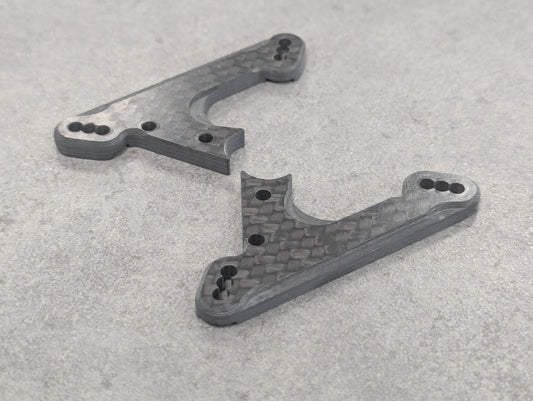 WS Fast Fox Rear Carbon Rocker Plates - 90