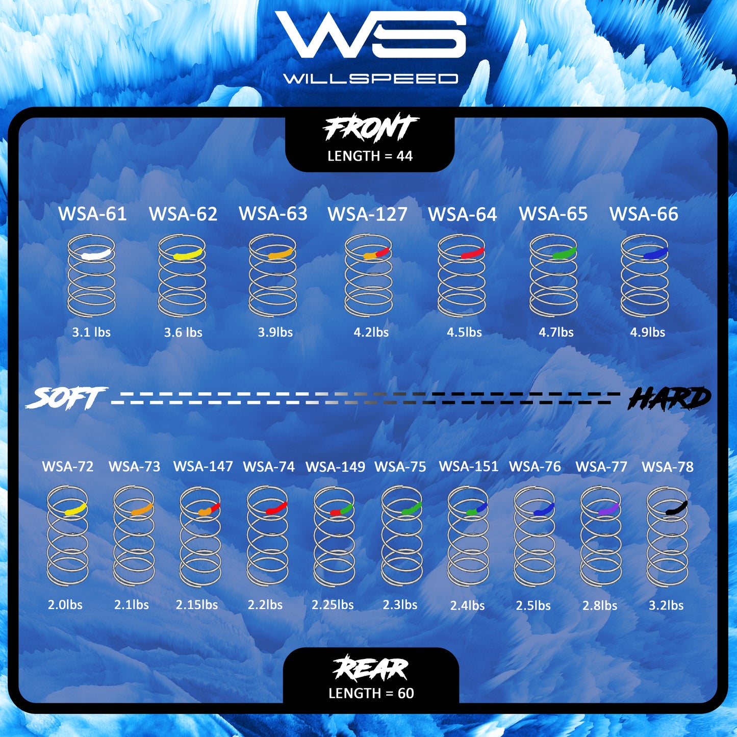 Willspeed Springs - 12mm